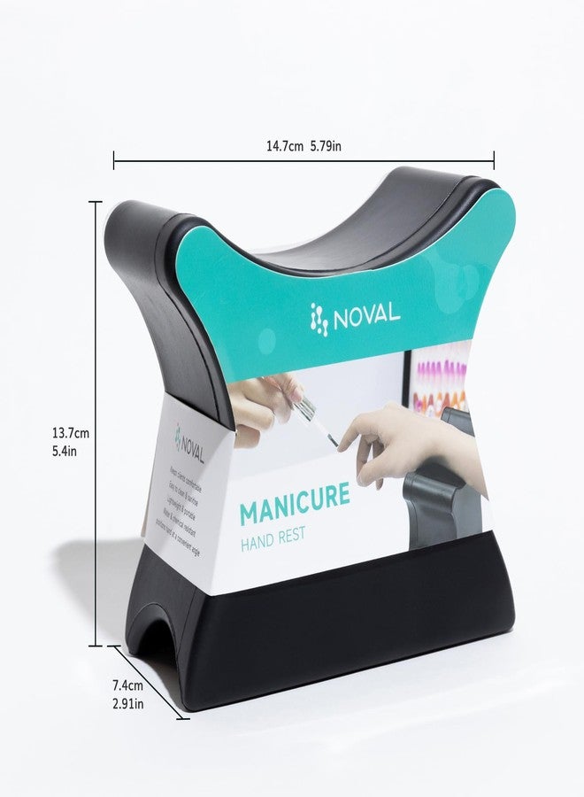 نوفال مسند يد ناعم من البولي يوريثان من نوفال للعناية بالأظافر - مسند ذراع وحامل يد لفنيي الأظافر، مسند ذراع للأظافر لصالونات السبا - مستلزمات العناية بالأظافر - Image 4